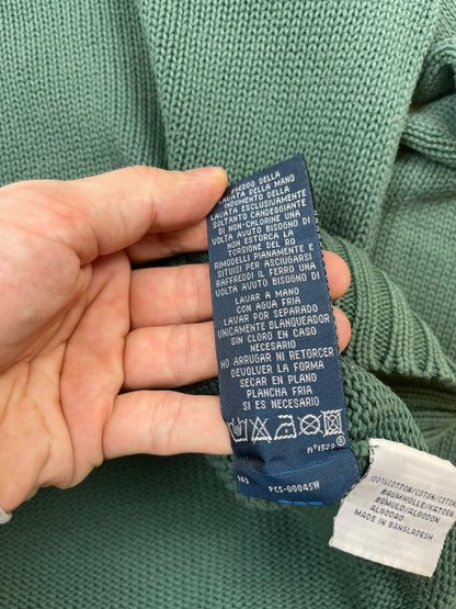 Pull Homme Col Rond Ralph Lauren Vert S Coton Ref:4042 - Vert - S - amifrip