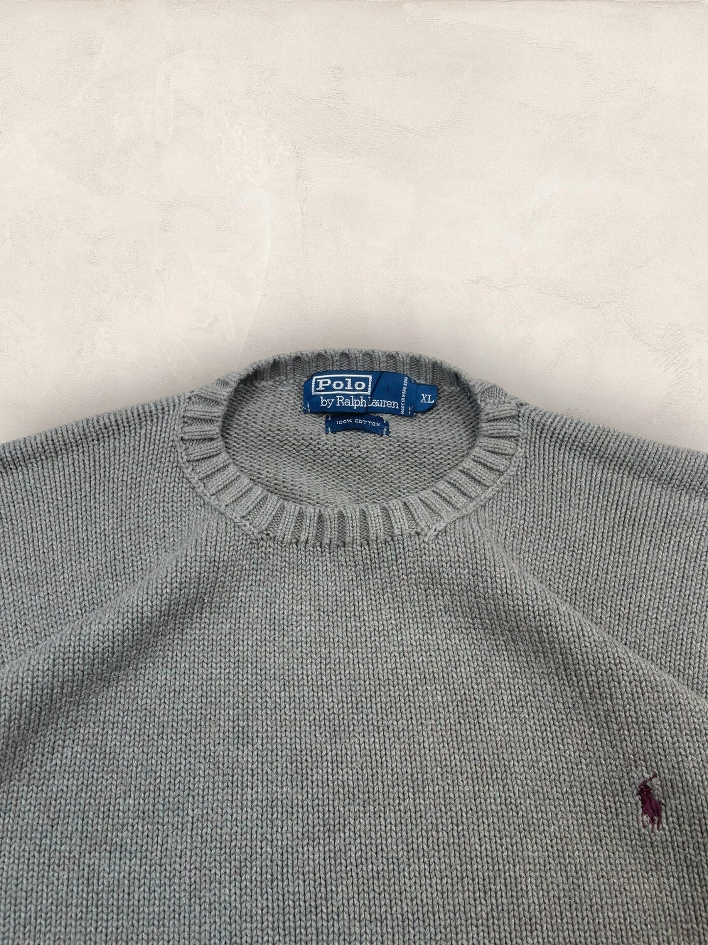 Pull Homme Col Rond Ralph Lauren Vert XL Ref:4051 - Vert - XL - amifrip