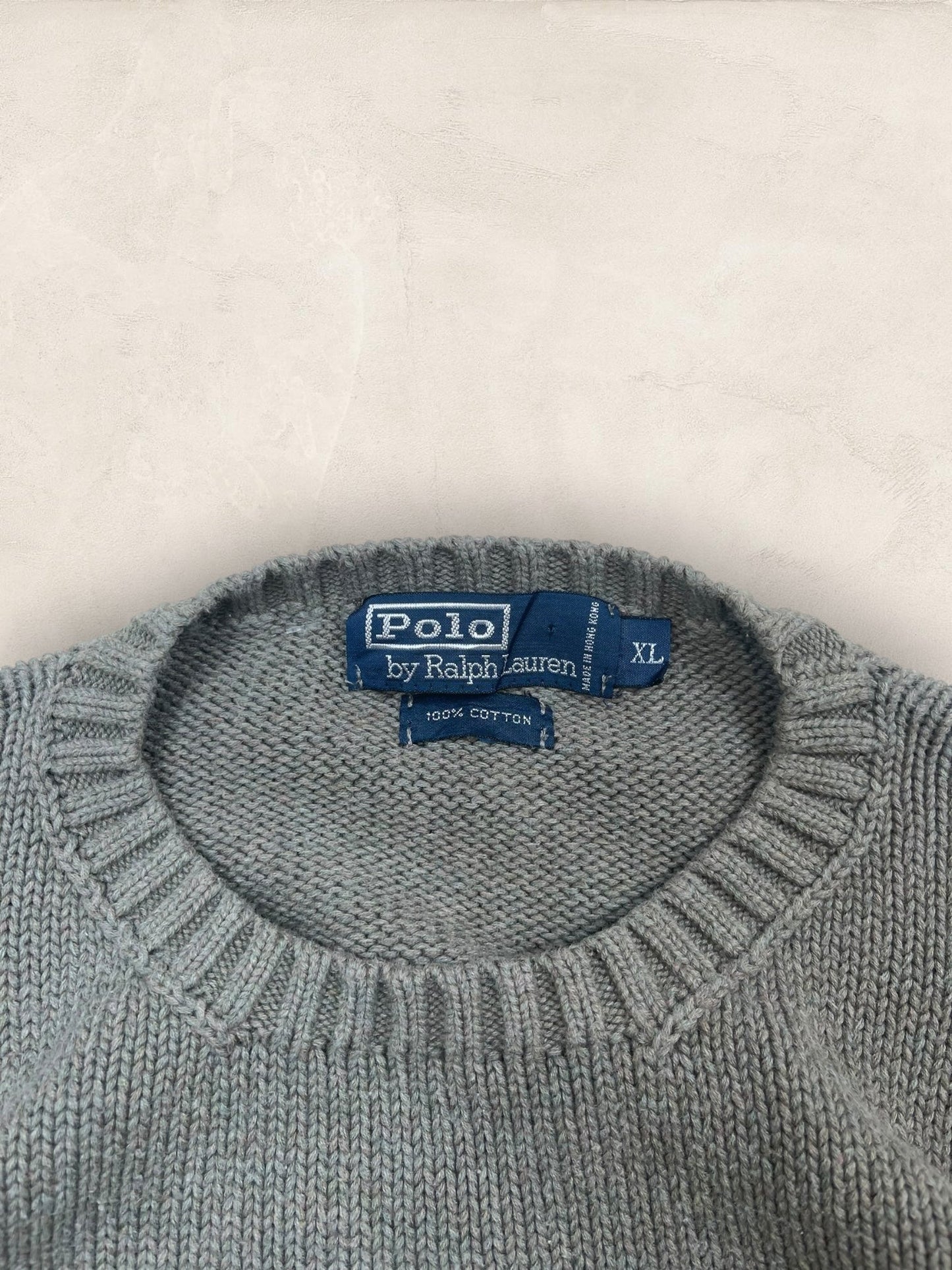 Pull Homme Col Rond Ralph Lauren Vert XL Ref:4051 - Vert - XL - amifrip