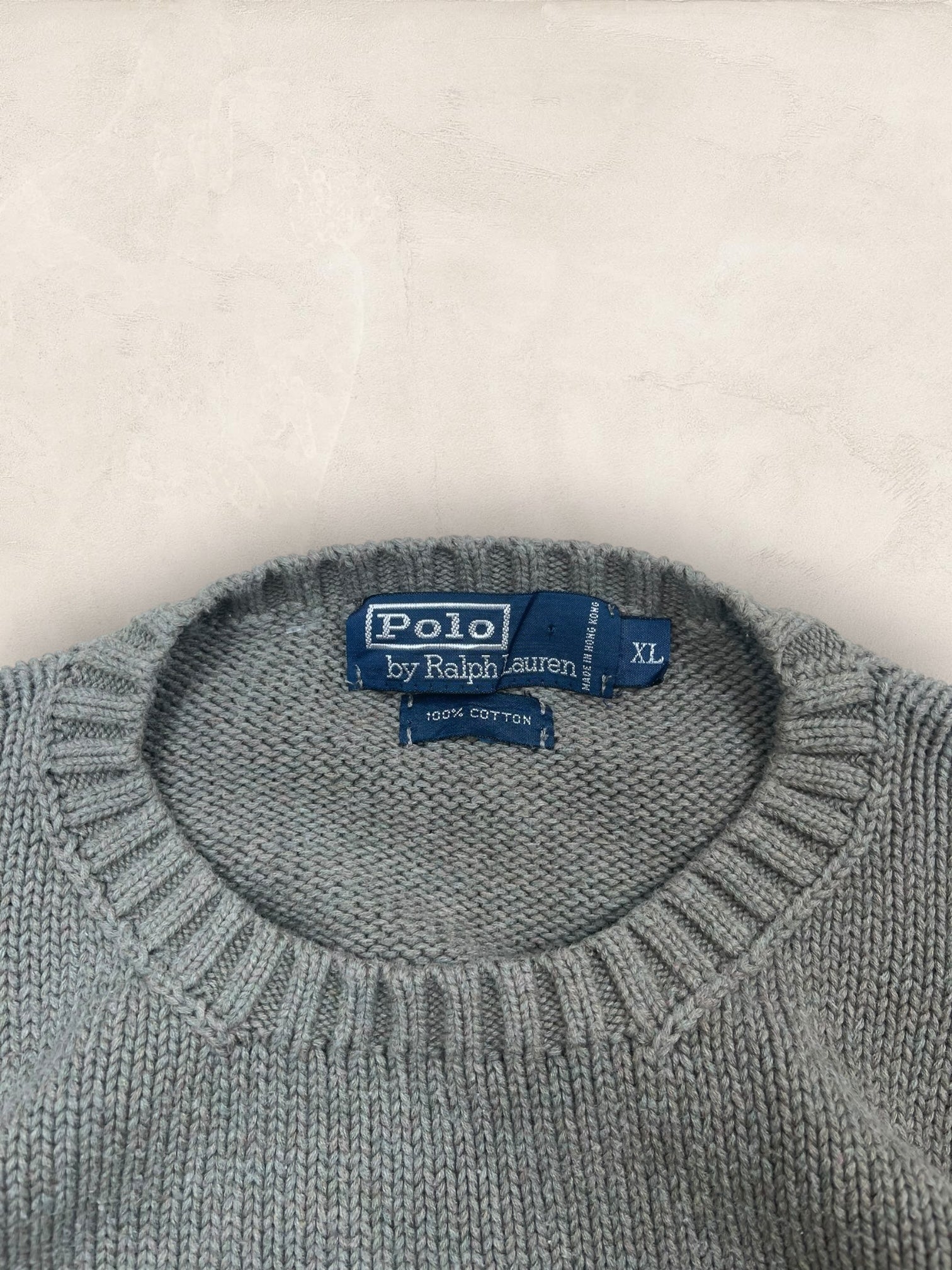 Pull Homme Col Rond Ralph Lauren Vert XL Ref:4051 - Vert - XL - amifrip