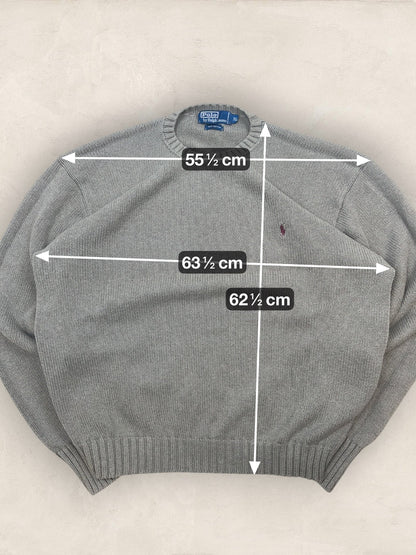 Pull Homme Col Rond Ralph Lauren Vert XL Ref:4051 - Vert - XL - amifrip