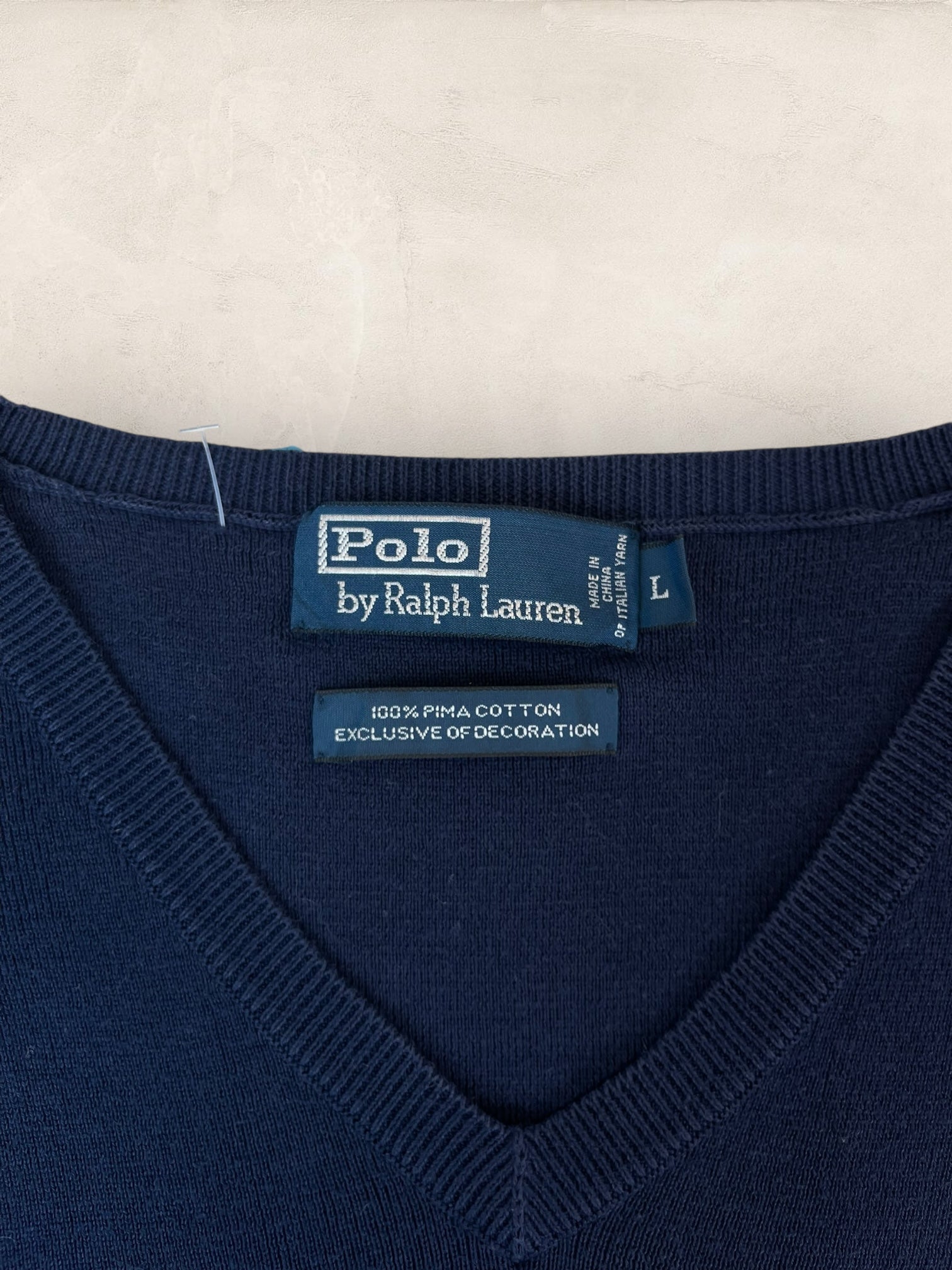 Pull Homme sans manches Ralph Lauren Bleu Marine L Ref:4029 - Bleu Marine - L - amifrip