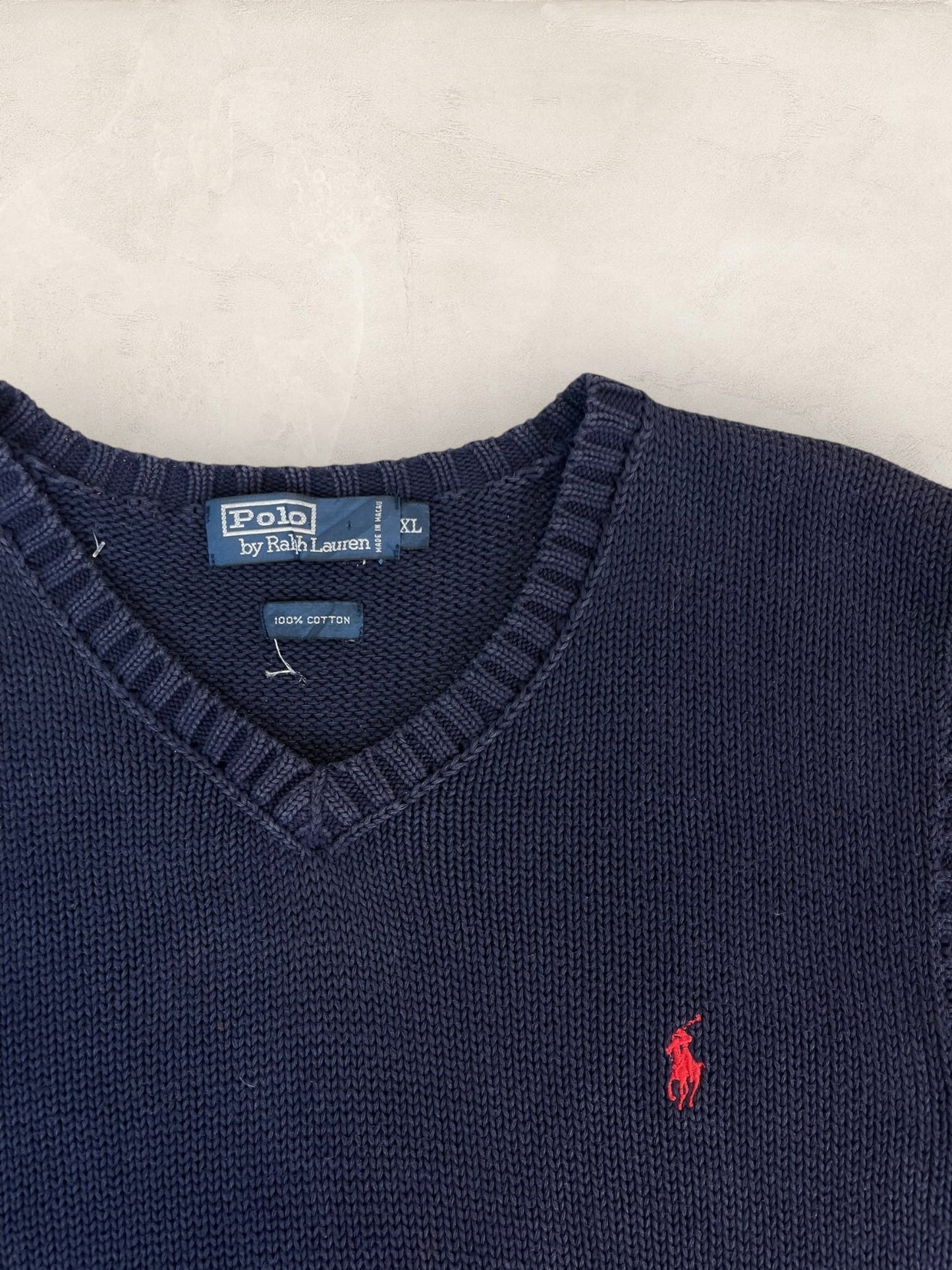 Pull Homme sans manches Ralph Lauren Bleu Marine XL Ref:4028 - Bleu Marine - XL - amifrip