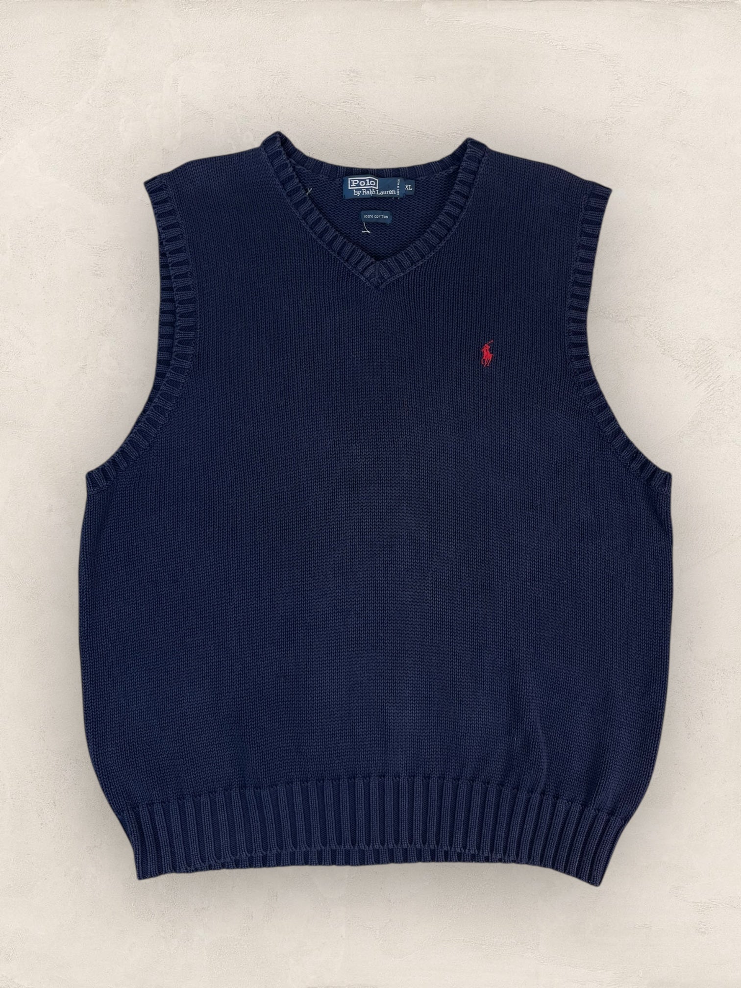 Pull Homme sans manches Ralph Lauren Bleu Marine XL Ref:4028 - Bleu Marine - XL - amifrip