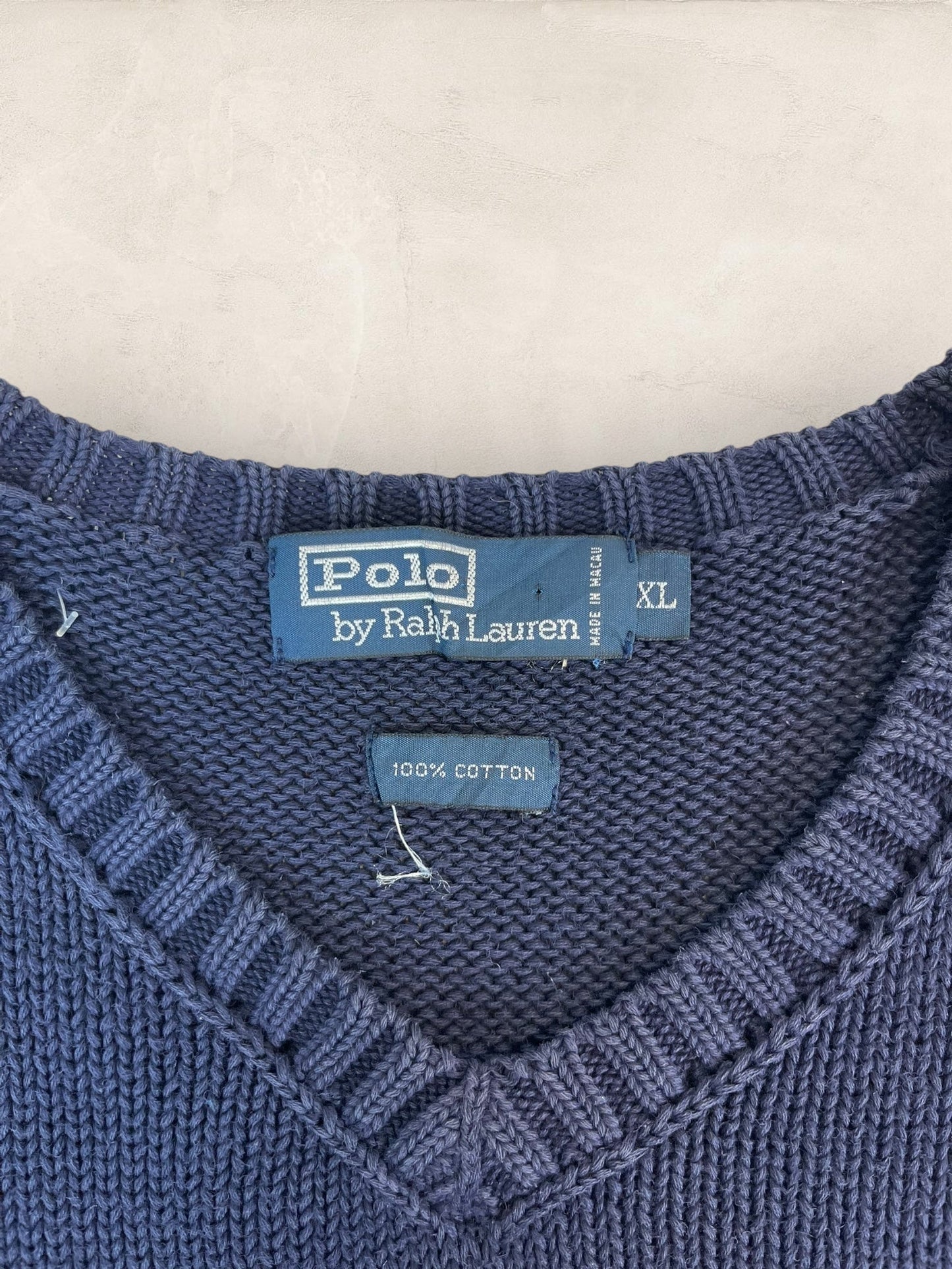 Pull Homme sans manches Ralph Lauren Bleu Marine XL Ref:4028 - Bleu Marine - XL - amifrip