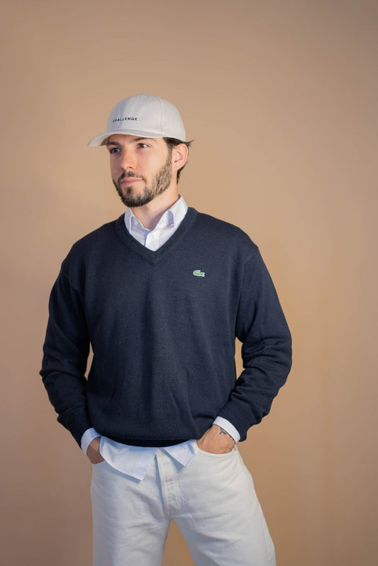Pull Lacoste Homme 875 - BLEU - M - amifrip - Friperie en ligne et vêtements vintage