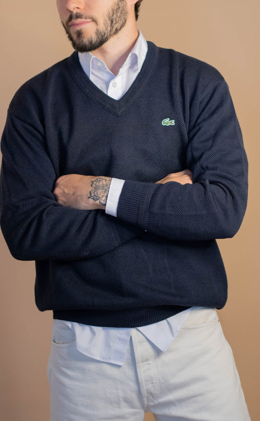 Pull Lacoste Homme 875 - BLEU - M - amifrip - Friperie en ligne et vêtements vintage