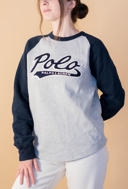 Pull Ralph Lauren Femme 482 - GRIS - M - amifrip - Friperie en ligne et vêtements vintage
