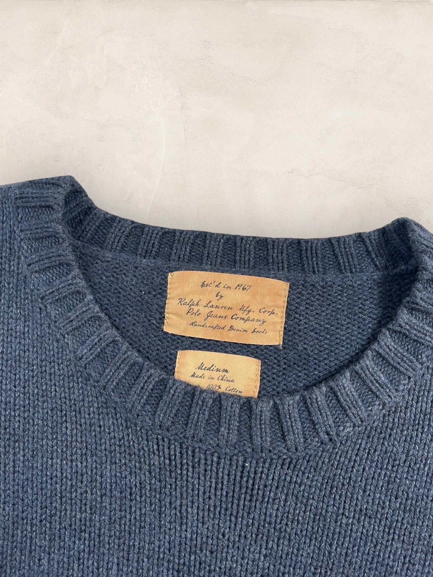 Pull Ralph Lauren Flag/Drapeau américain ref: 2583 - NOIR - M - amifrip - Friperie en ligne et vêtements vintage