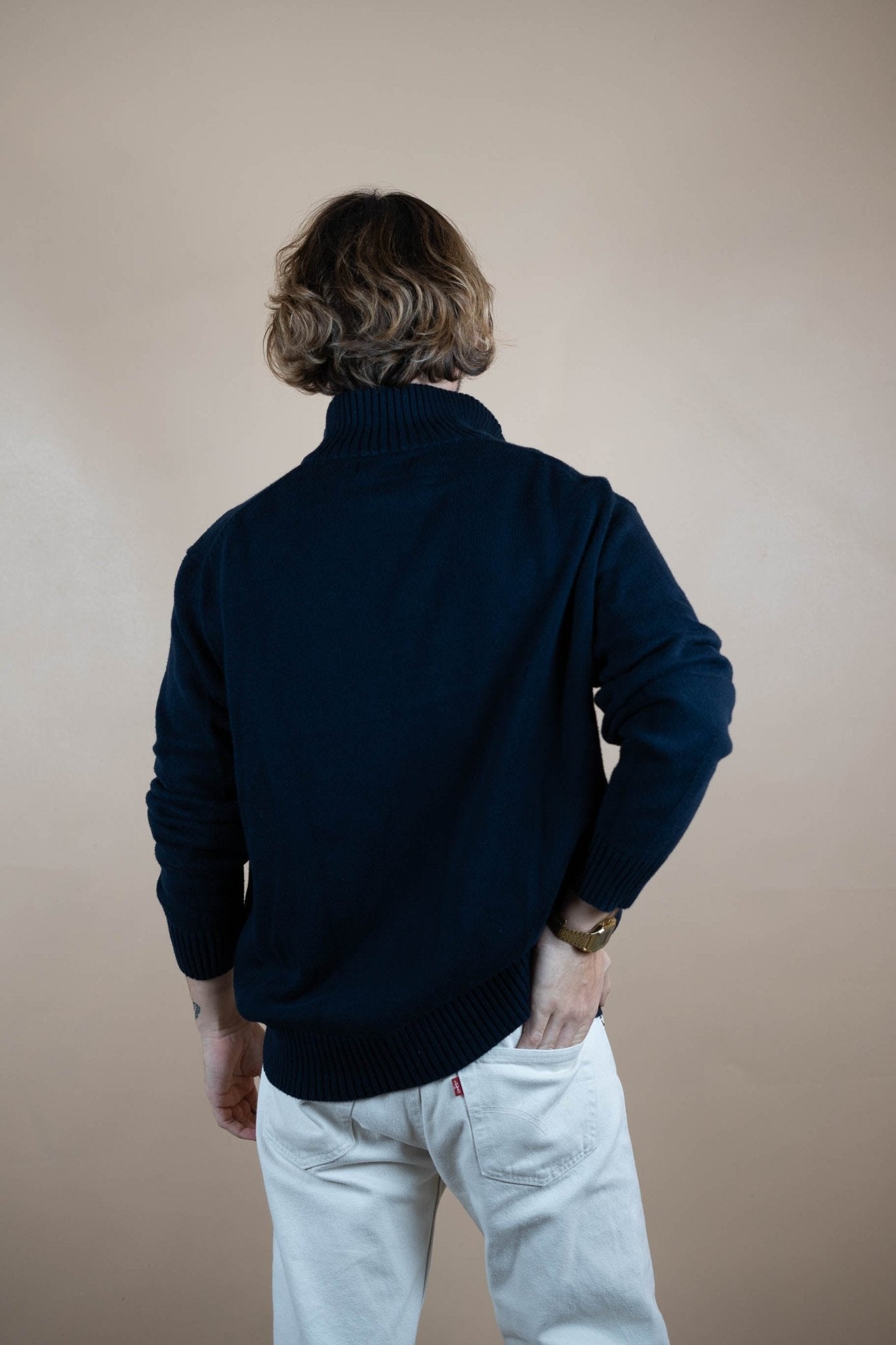 Pull Ralph Lauren ref: 1576 - BLEU MARINE - XL - amifrip - Friperie en ligne et vêtements vintage