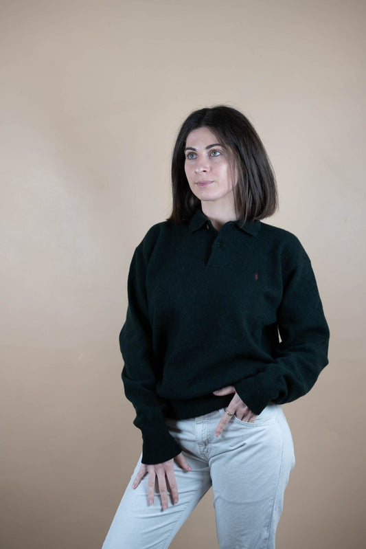 Pull Ralph Lauren ref: 1731 - VERT - S - amifrip - Friperie en ligne et vêtements vintage