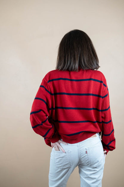 Pull Ralph Lauren ref: 1741 - ROUGE - 2XL - amifrip - Friperie en ligne et vêtements vintage
