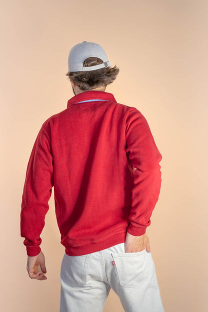 Pull Rouge Homme 943 - ROUGE - M - amifrip - Friperie en ligne et vêtements vintage