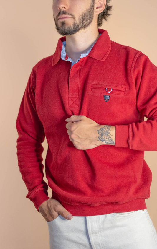 Pull Rouge Homme 943 - ROUGE - M - amifrip - Friperie en ligne et vêtements vintage