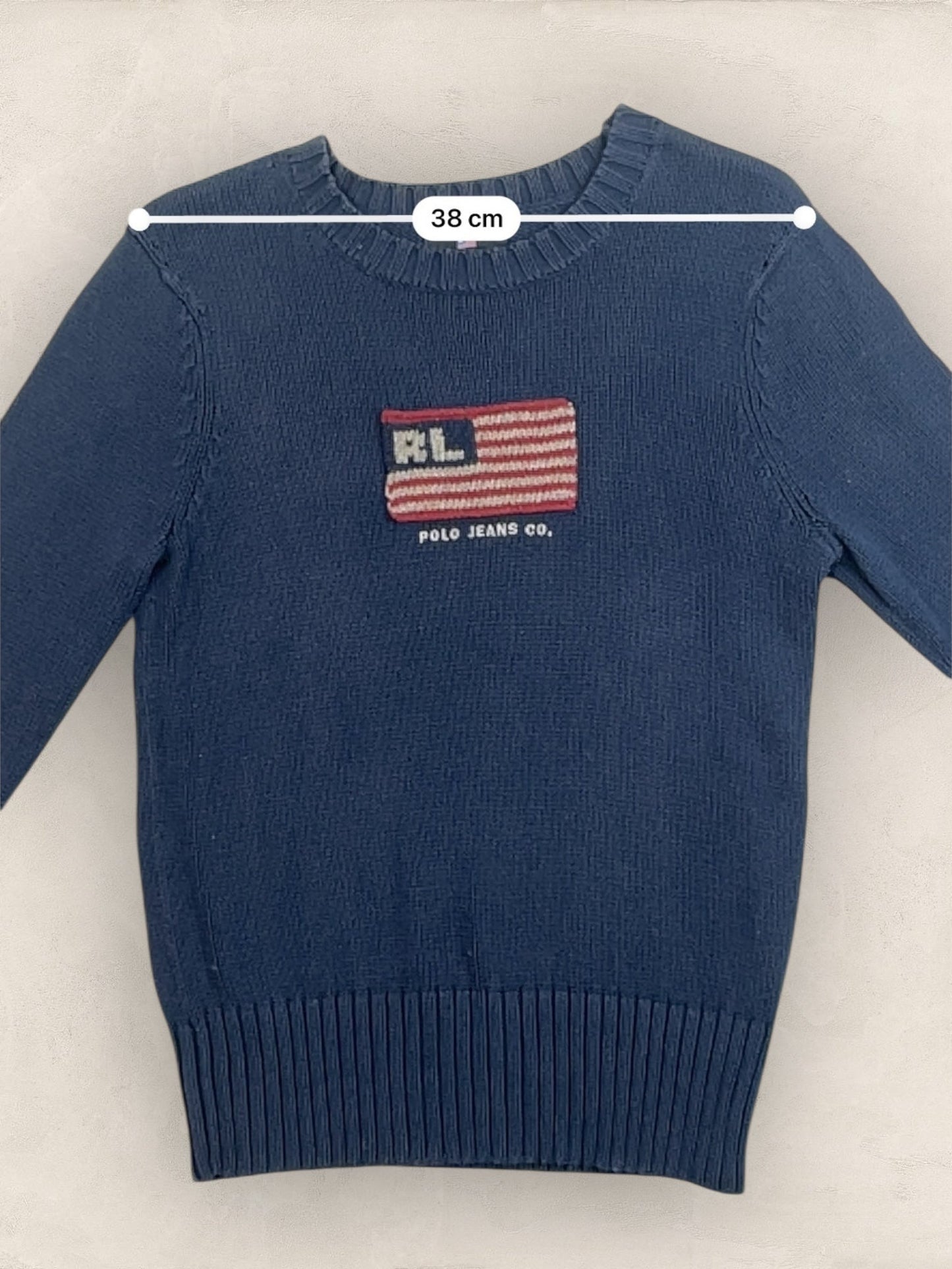 Pull sweat à capuche, Ralph Lauren Flag Drapeau USA, Crème L Femme (2585) - BLEU MARINE - S - amifrip
