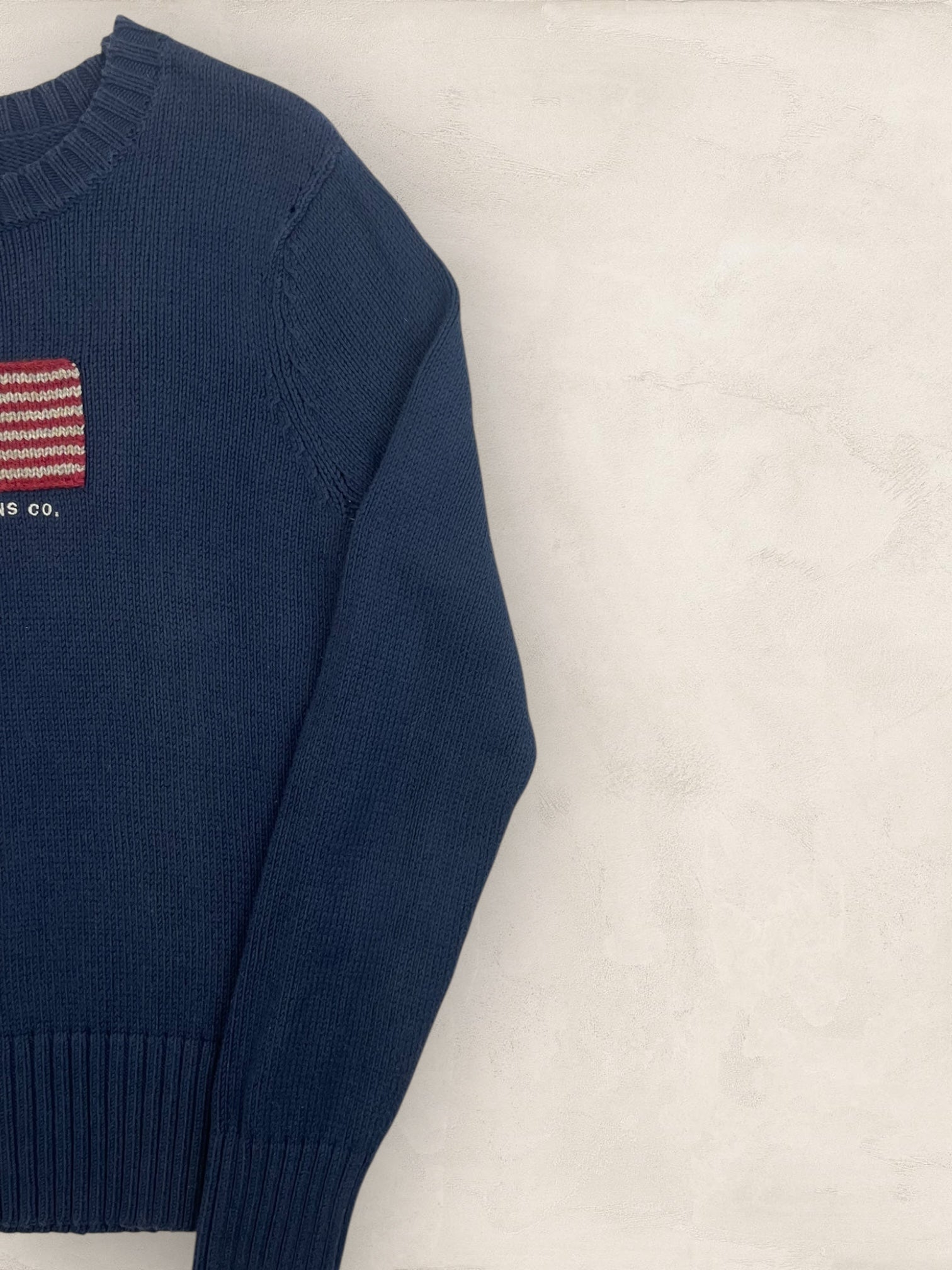 Pull sweat à capuche, Ralph Lauren Flag Drapeau USA, Crème L Femme (2585) - BLEU MARINE - S - amifrip