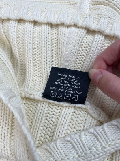 Pull sweat à capuche, Ralph Lauren Flag Drapeau USA, Crème L Femme (2591) - CREME - L - amifrip