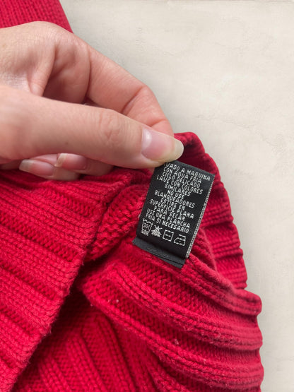 Pull sweat à capuche, Ralph Lauren Flag Drapeau USA, Rouge L Femme (2601) - ROUGE - L - amifrip