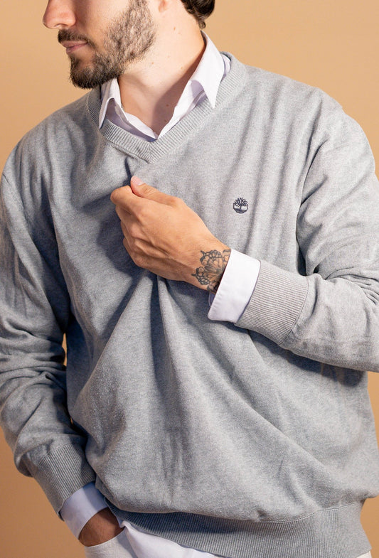 Pull Timberland Homme 35 - GRIS - XL - amifrip - Friperie en ligne et vêtements vintage