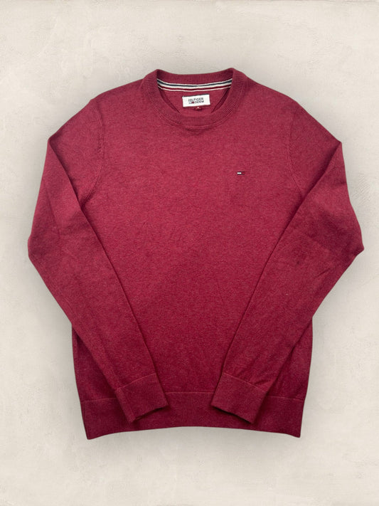 Pull Tommy Hilfiger Bordeaux S Homme Ref : 8 - Bordeaux - S - amifrip - Friperie en ligne et vêtements vintage