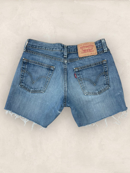 Short Levi’s Bleu W29 Femme Ref: 2746 - Bleu - W29 - amifrip - Friperie en ligne et vêtements vintage