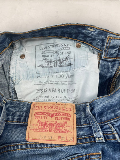 Short Levi’s Bleu W29 Femme Ref: 2746 - Bleu - W29 - amifrip - Friperie en ligne et vêtements vintage