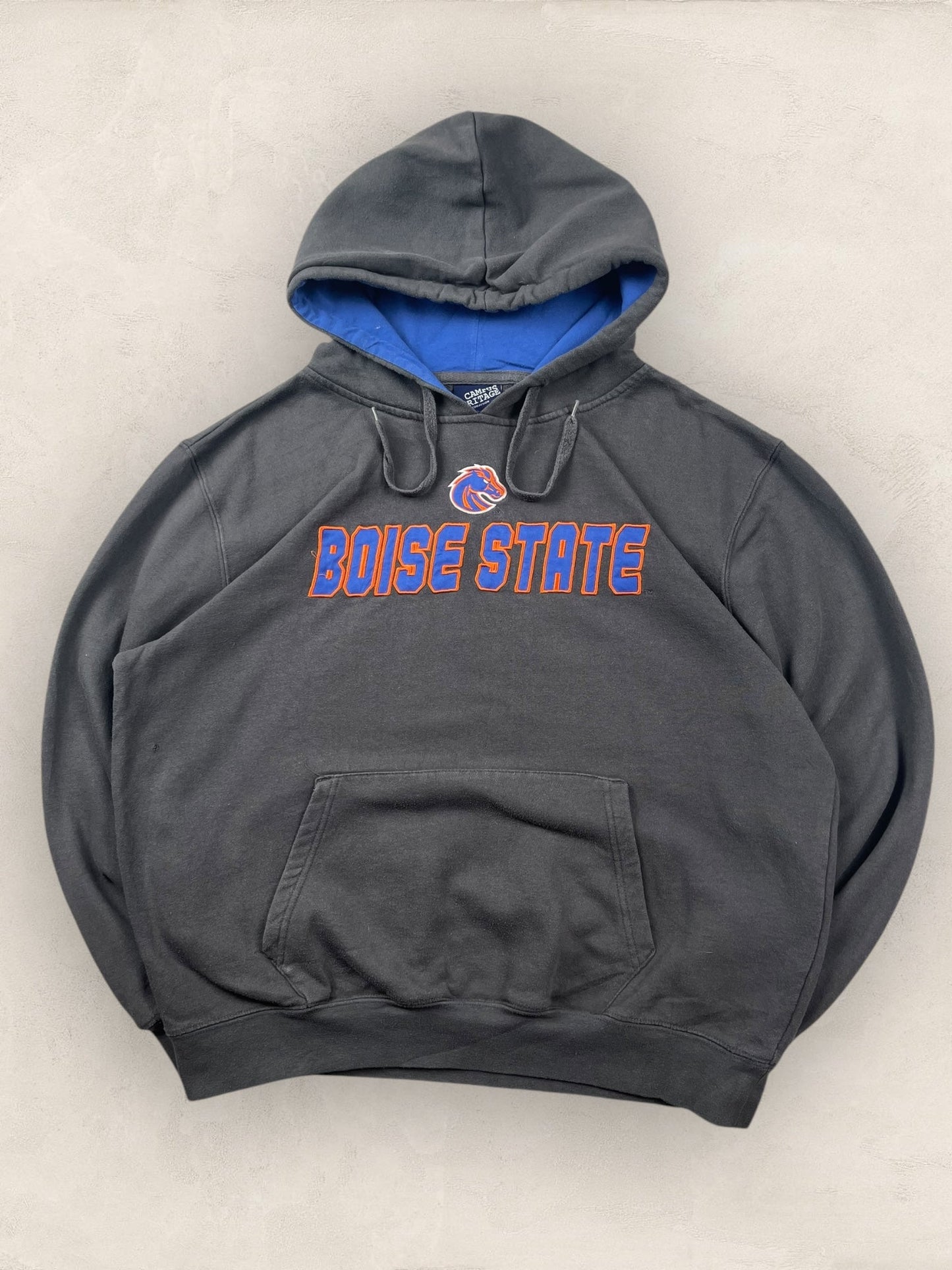 Sweat a capuche « Boise State » Sport - Team #2257 - GRIS - M - amifrip - Friperie en ligne et vêtements vintage