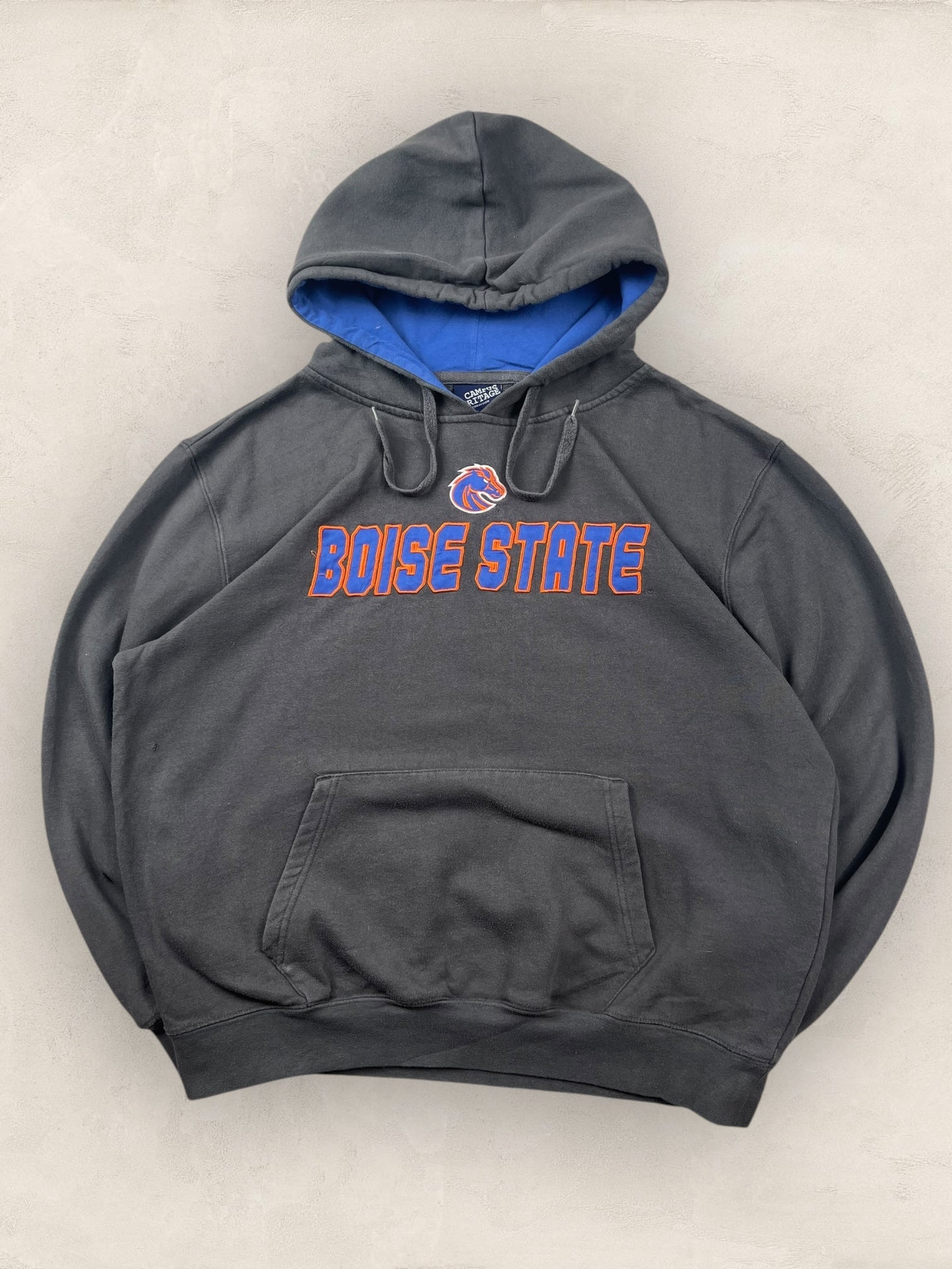 Sweat a capuche « Boise State » Sport - Team #2257 - GRIS - M - amifrip - Friperie en ligne et vêtements vintage