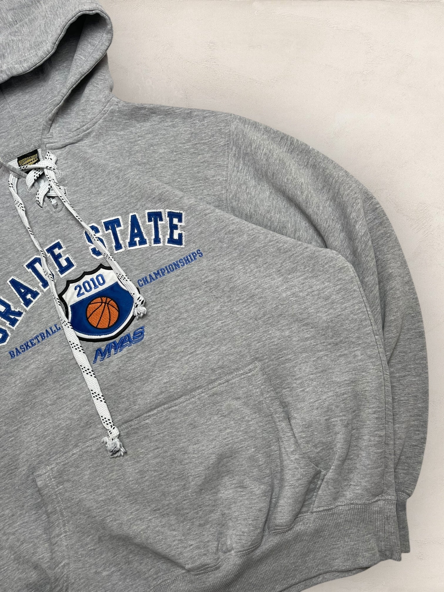 Sweat à capuche « Grade State » Sport - Team #2259 - GRIS - M - amifrip - Friperie en ligne et vêtements vintage