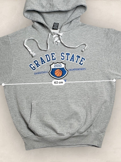 Sweat à capuche « Grade State » Sport - Team #2259 - GRIS - M - amifrip - Friperie en ligne et vêtements vintage