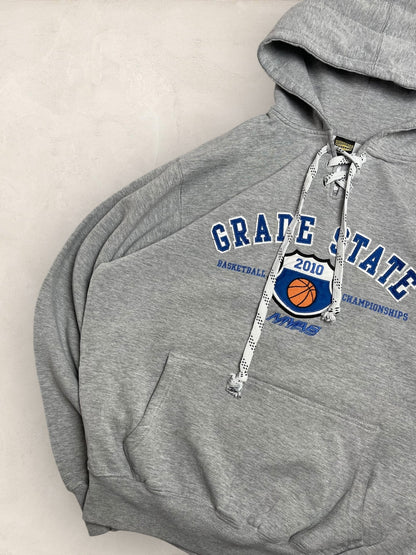 Sweat à capuche « Grade State » Sport - Team #2259 - GRIS - M - amifrip - Friperie en ligne et vêtements vintage