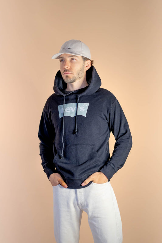 Sweat à capuche Levis Homme 309 - XS - NOIR - amifrip - Friperie en ligne et vêtements vintage