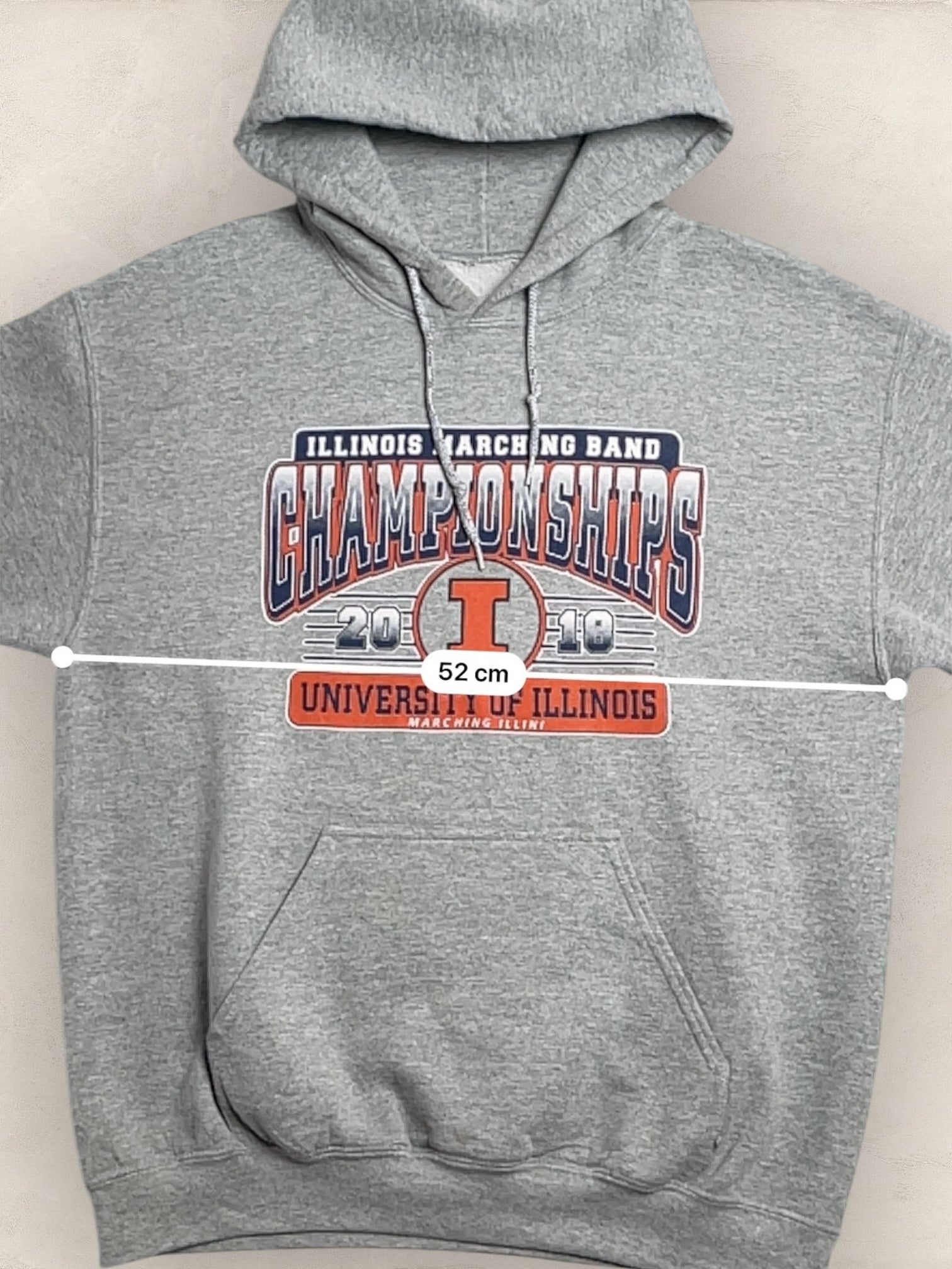 Sweat a capuche Sport - Team Ref: 2241 - GRIS - M - amifrip - Friperie en ligne et vêtements vintage