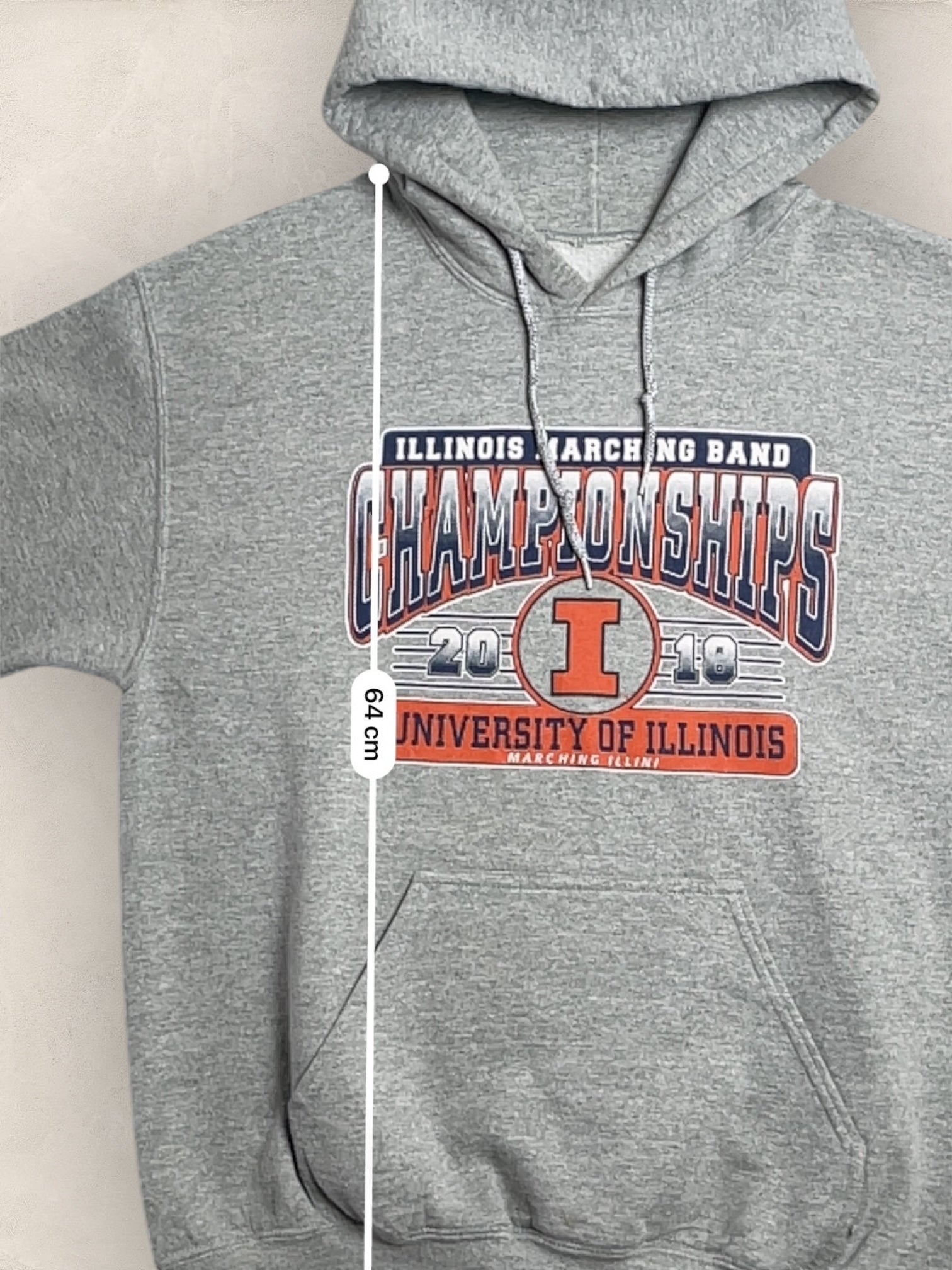 Sweat a capuche Sport - Team Ref: 2241 - GRIS - M - amifrip - Friperie en ligne et vêtements vintage