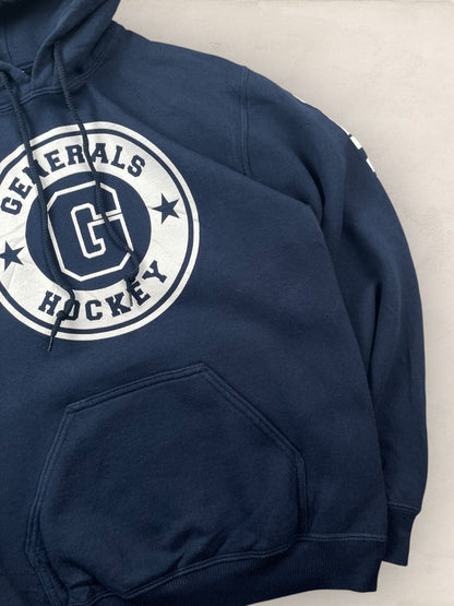 Sweat a capuche Sport - Team Ref: 2269 - BLEU MARINE - S - amifrip - Friperie en ligne et vêtements vintage