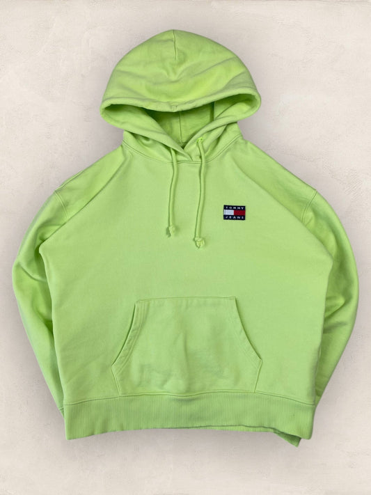 Sweat à capuche Tommy Hilfiger Jaune M Femme Ref: 2732 - Jaune - M - amifrip - Friperie en ligne et vêtements vintage