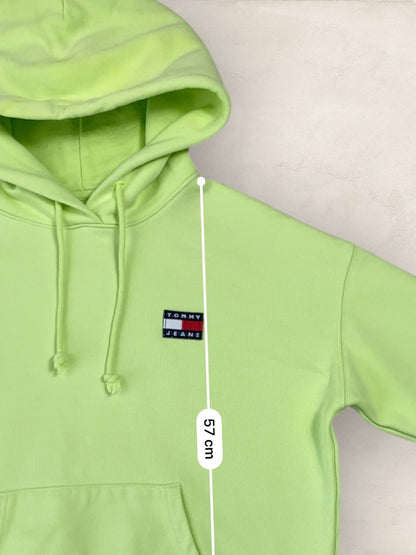 Sweat à capuche Tommy Hilfiger Jaune M Femme Ref: 2732 - Jaune - M - amifrip - Friperie en ligne et vêtements vintage