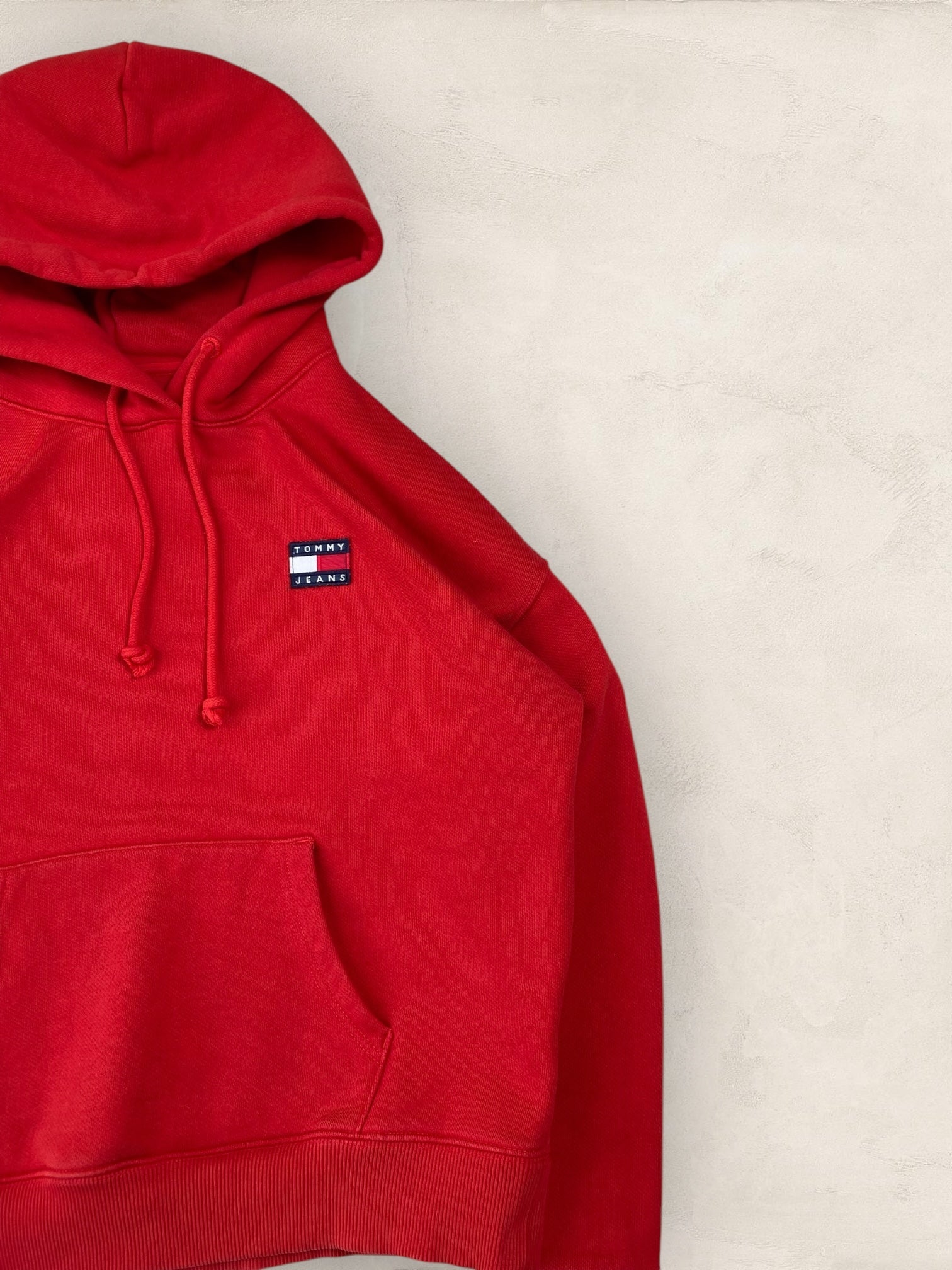 Sweat à capuche Tommy Hilfiger Rouge M Femme Ref: 2731 - Rouge - M - amifrip - Friperie en ligne et vêtements vintage
