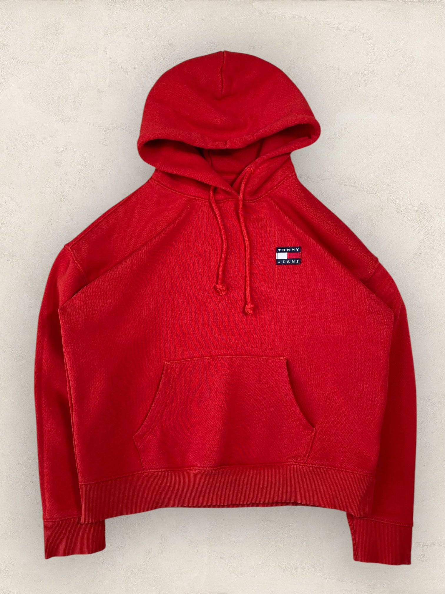 Sweat à capuche Tommy Hilfiger Rouge M Femme Ref: 2731 - Rouge - M - amifrip - Friperie en ligne et vêtements vintage