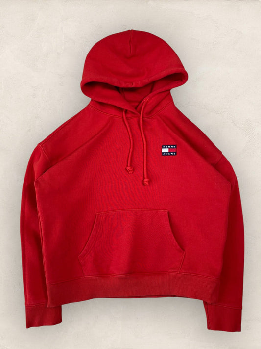Sweat à capuche Tommy Hilfiger Rouge M Femme Ref: 2731 - Rouge - M - amifrip - Friperie en ligne et vêtements vintage