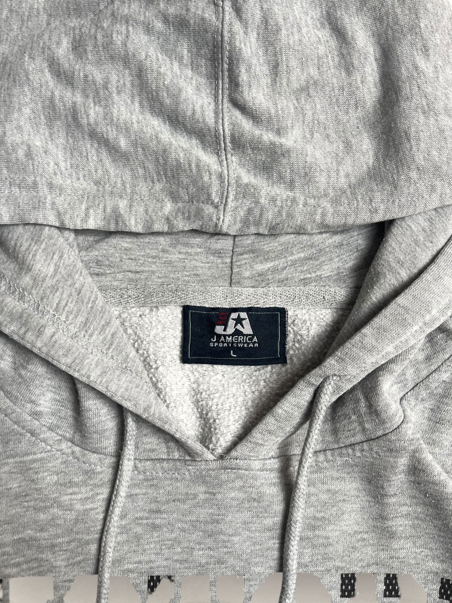 Sweat à capuche « Victory Starts Here » Sport - Team Ref: 2239 - GRIS - L - amifrip - Friperie en ligne et vêtements vintage