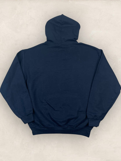 Sweat à capuche « WAA STATE TOURNAMENT HOCKEY » Sport - Team Ref: 2279 - BLEU MARINE - M - amifrip - Friperie en ligne et vêtements vintage
