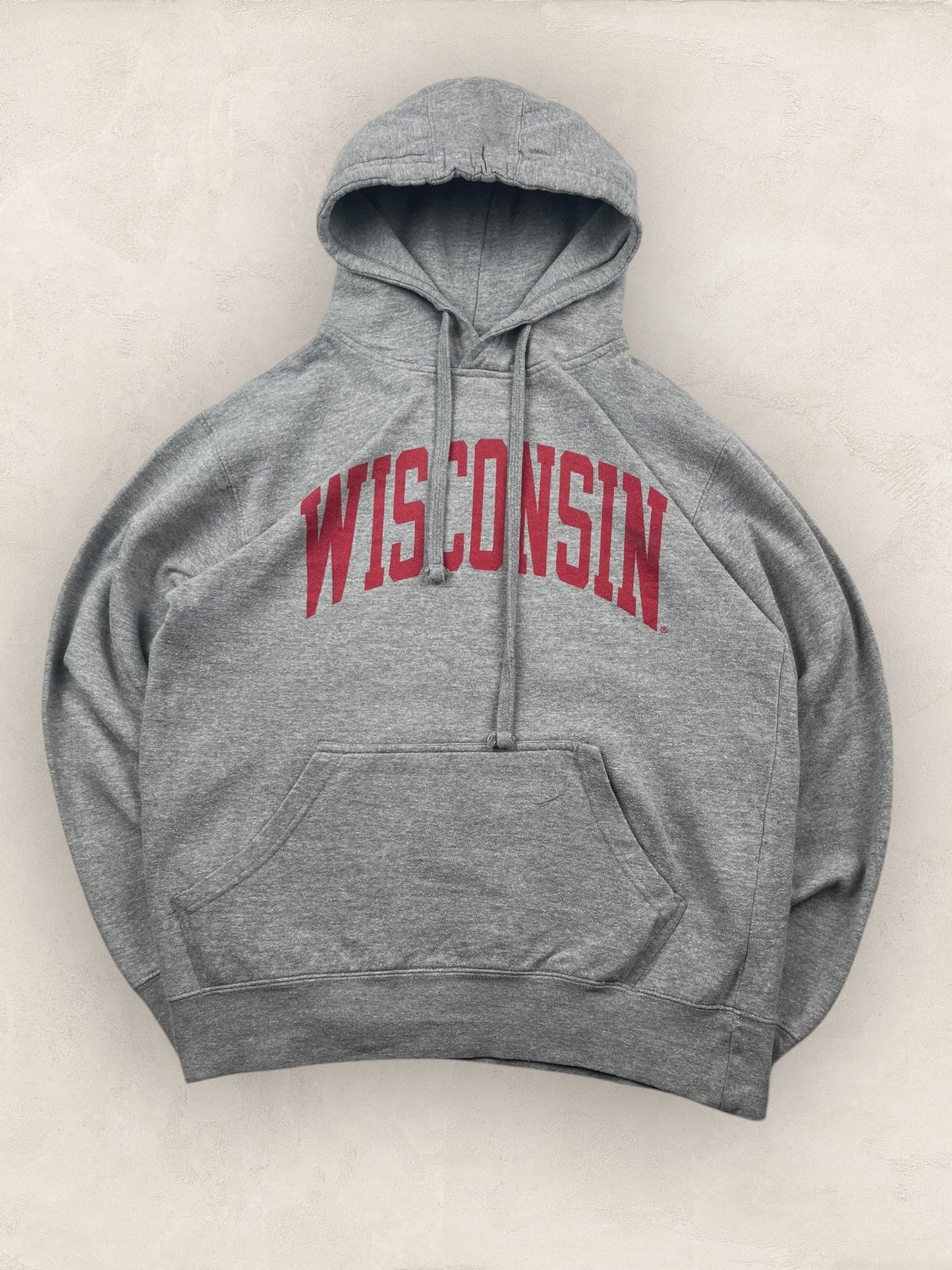 Sweat à capuche « Wisconsin » Sport - Team Ref: 2278 - GRIS - s - amifrip - Friperie en ligne et vêtements vintage