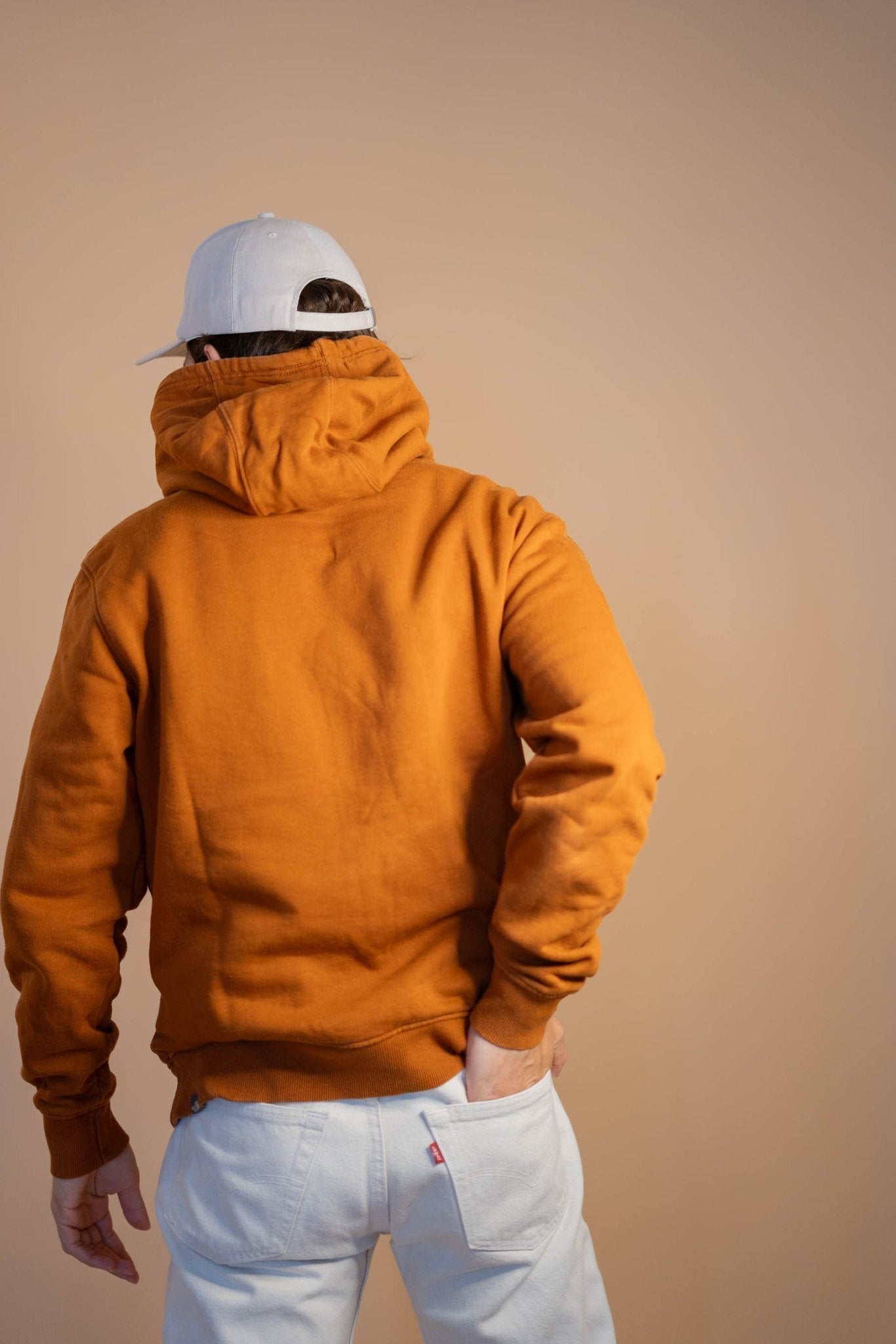 Sweat The North Face Homme 561 - M - ORANGE - amifrip - Friperie en ligne et vêtements vintage