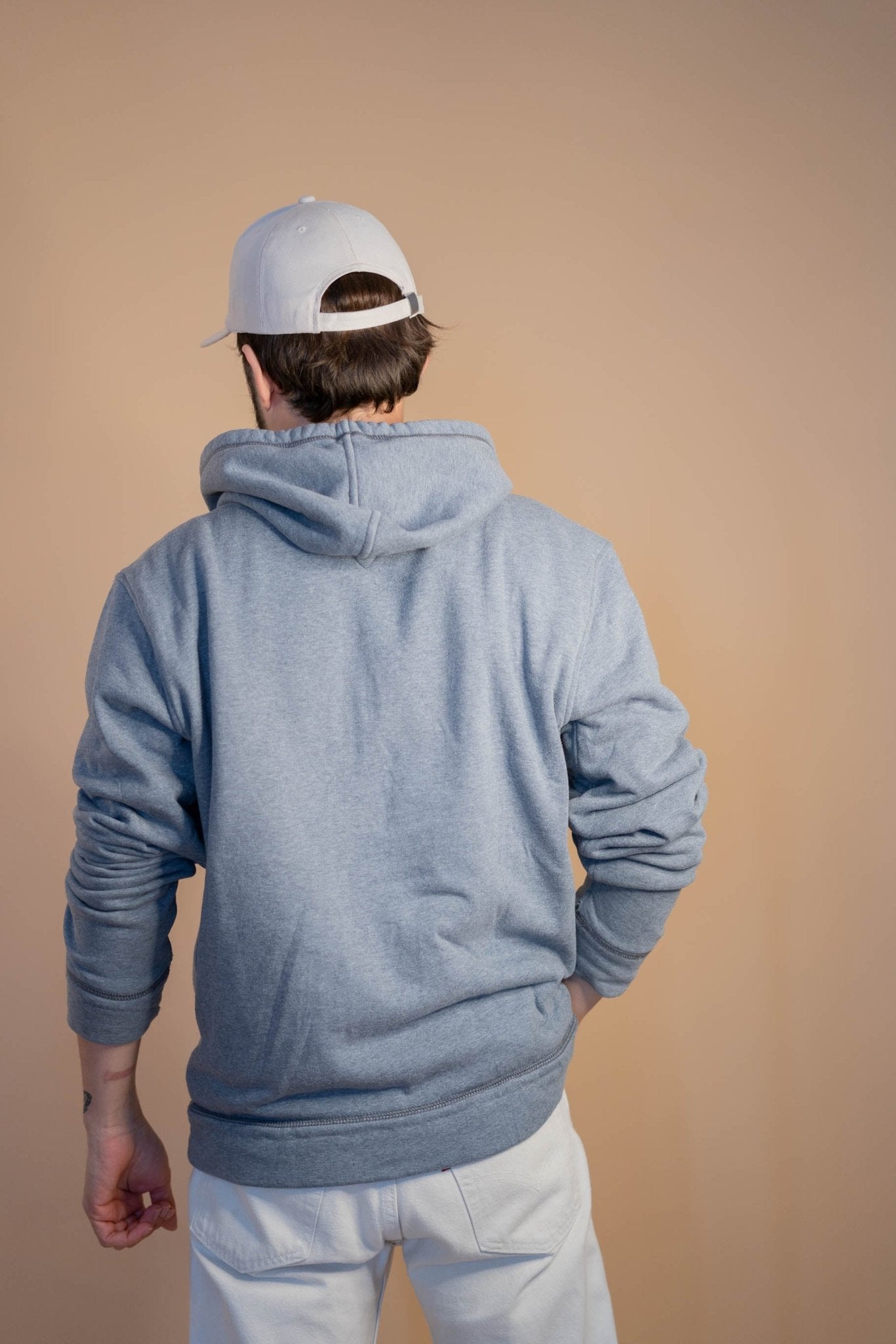 Sweat Zippé Tommy Hilfiger Homme 869 - XL - GRIS - amifrip - Friperie en ligne et vêtements vintage