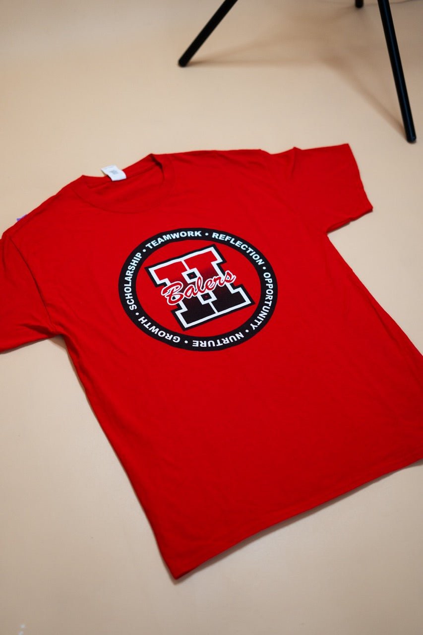 T-Shirt "Balers" - ROUGE - Coton - amifrip - Friperie en ligne et vêtements vintage