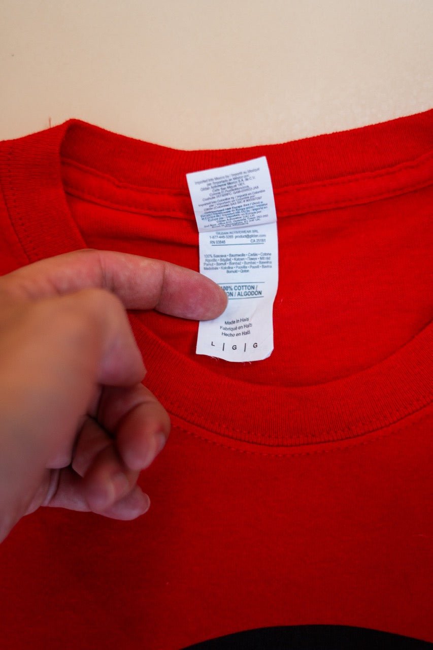 T-Shirt "Balers" - ROUGE - Coton - amifrip - Friperie en ligne et vêtements vintage