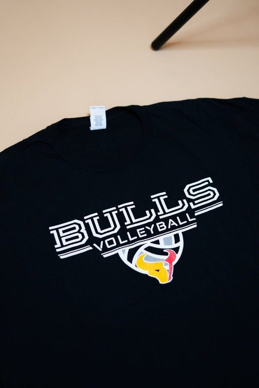 T-Shirt "Bulls" - NOIR - Coton - amifrip - Friperie en ligne et vêtements vintage