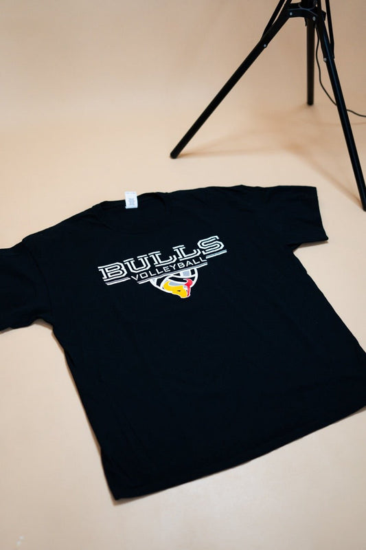 T-Shirt "Bulls" - NOIR - Coton - amifrip - Friperie en ligne et vêtements vintage