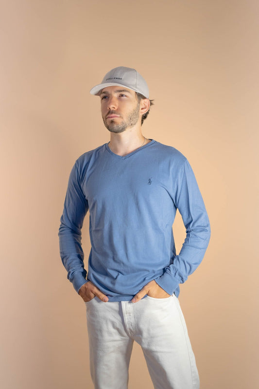 T-shirt Manche Longue Homme 762 - BLEU - S - amifrip - Friperie en ligne et vêtements vintage